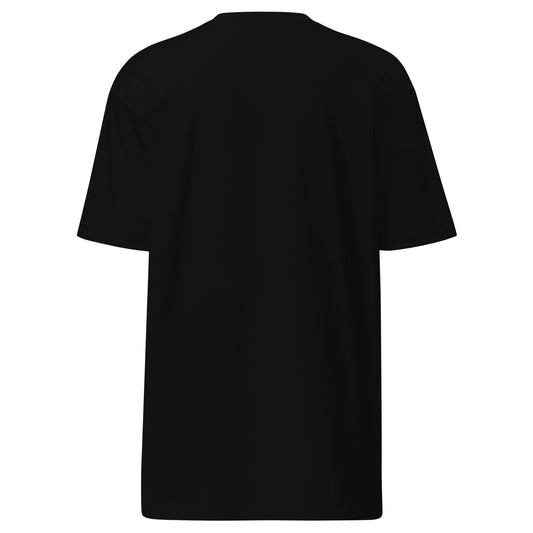KASH CROWN Royal Crest Tee in black — back view