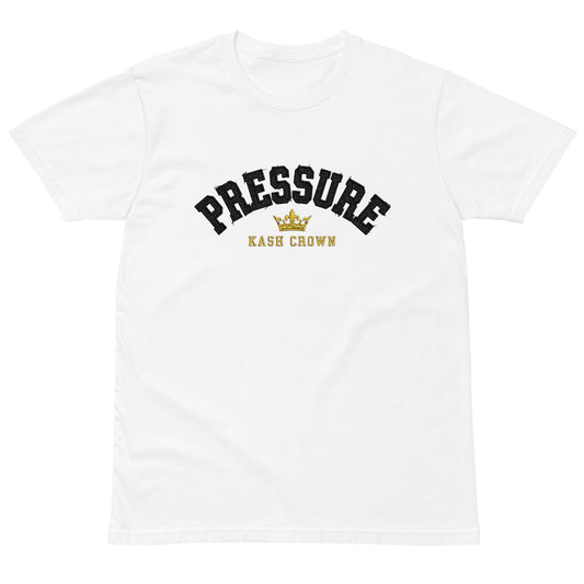 KASH CROWN Pressure Arch Tee — screen-printed Pressure arch graphic on soft durable cotton