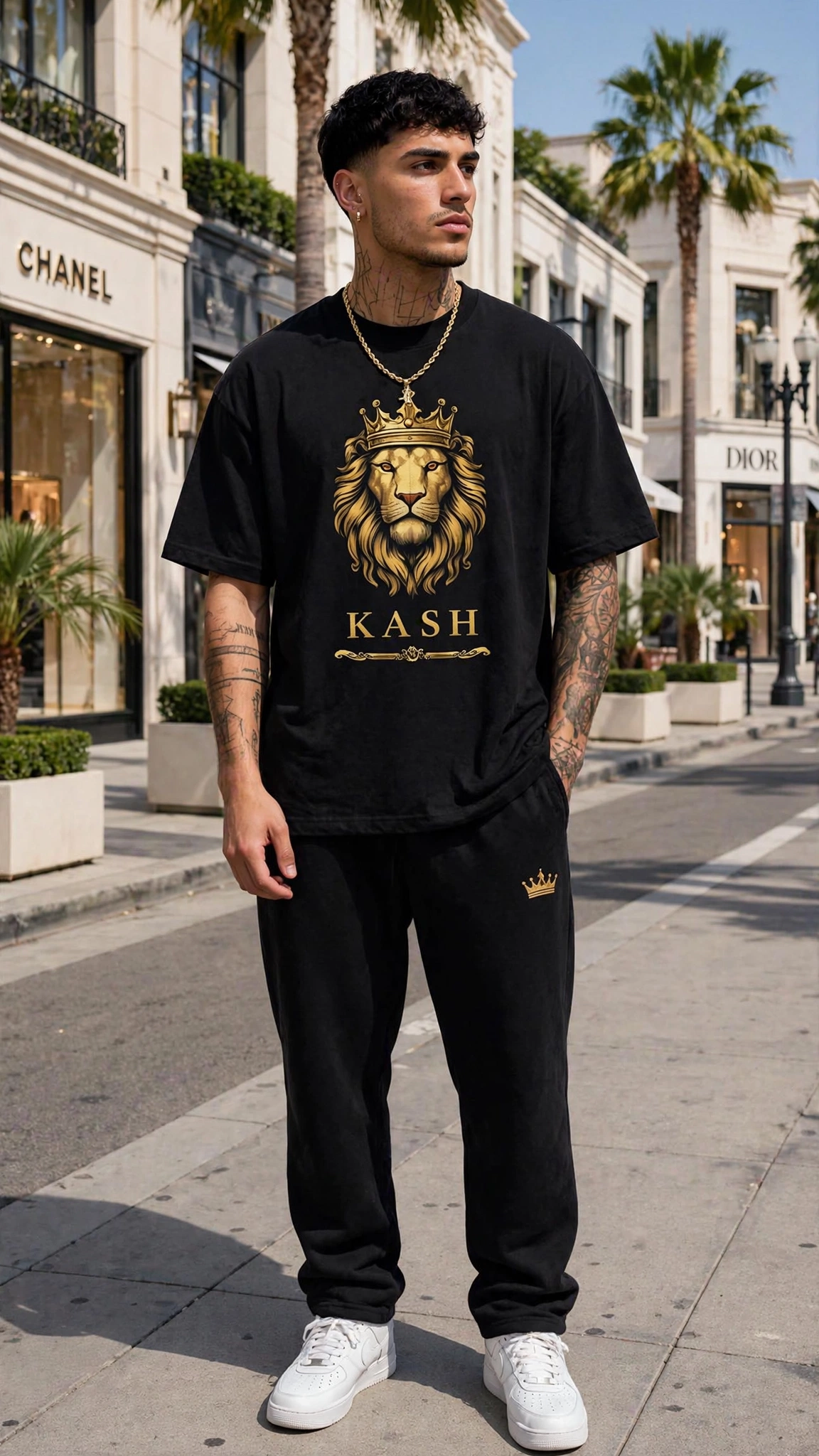 KASH CROWN Lion King Tee