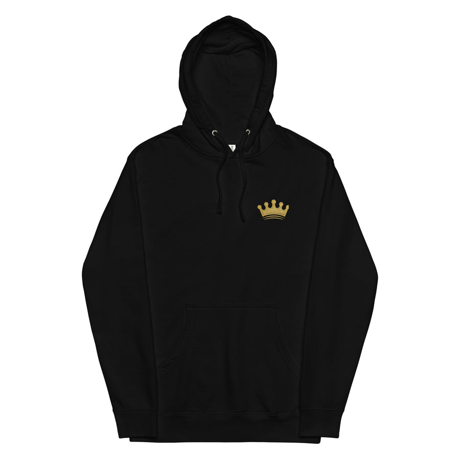 Embroidered Crown Hoodie